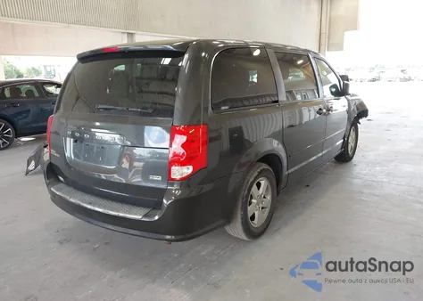 2012 Dodge Grand Caravan Sxt из США, поврежденный, VIN 2C4RDGCG9CR405250